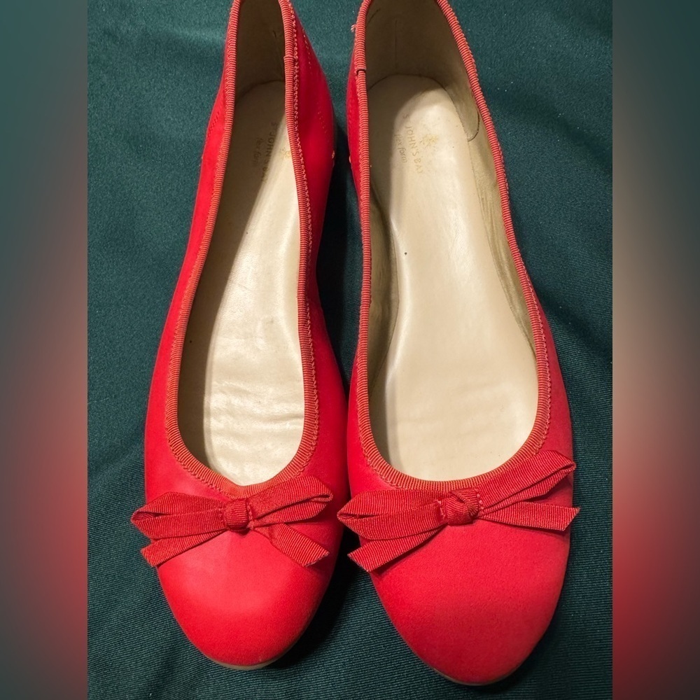 Spring Time Beautiful Pink Ballerina Flats by St John’s Bay Women’s Size 10 - Picture 1 of 13